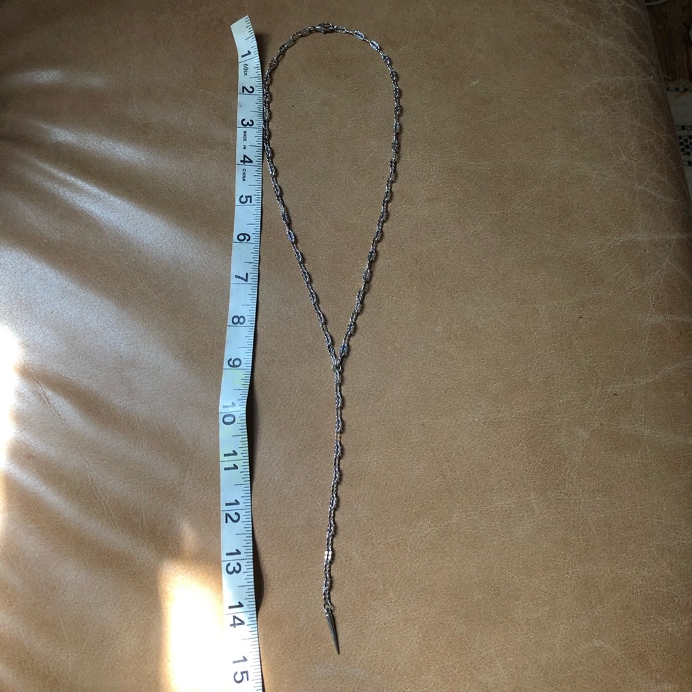 Lariat spike necklace - Picture 4 of 4